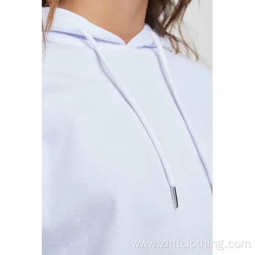 Womens Fashion Sweatshirts Raw Edge Bottom Hoodies